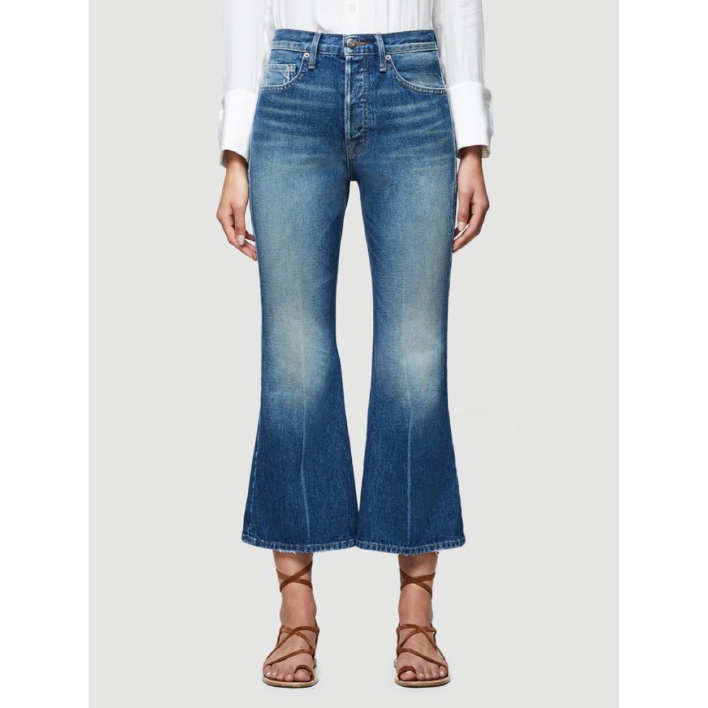 FRAME Denim Le Crop Flare Jeans